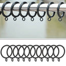 40 Pack Curtain Rings, 38mm Internal Diameter Curtains Rings Hanging Rings  F9Y5