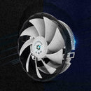 Universal LED CPU Cooling Fan RGB Lighting 4 Pin Intel Radiator Cooler Desk H0V6
