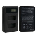Fits for GOPRO3/2 Camera Battery Charger LCD Display USB Input Safe Portable