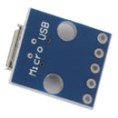 10 pcs mini USB Turn Dip Interface Seat 5V Power Supply Converter Board E5A5