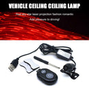 Car LED Atmosphere Ambient Star Light USB RGB Music Interior Decor Light w/ RC