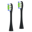 2x Sonic Toothbrush Heads for Oclean Electric Toothbrushes Black_Multi Color