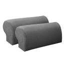 2x Premium Stretch Sofa Armrest Covers Durable Home Sofa Armrest Slipcovers