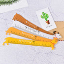 Cute Dog Shape Ruler Mini Plastic Straight Ruler For Kids School Supplies GiftJR