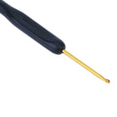 8pcs/lot Useful Sewing Tool Black Soft Handle Hook Knitting Crochet Needles