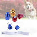Anti-Lost Pet Dog Cat ID Name Address MINI Label Tag Storage Barrel Tube Rando3C