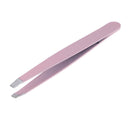 Useful professional eyebrow tweezers hair beauty slanted stainless steel twee BX