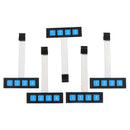 5PCS 1x4 Matrix Array 4 Key Membrane Switch Keypad Keyboard 4 Keys J_AUB Kw