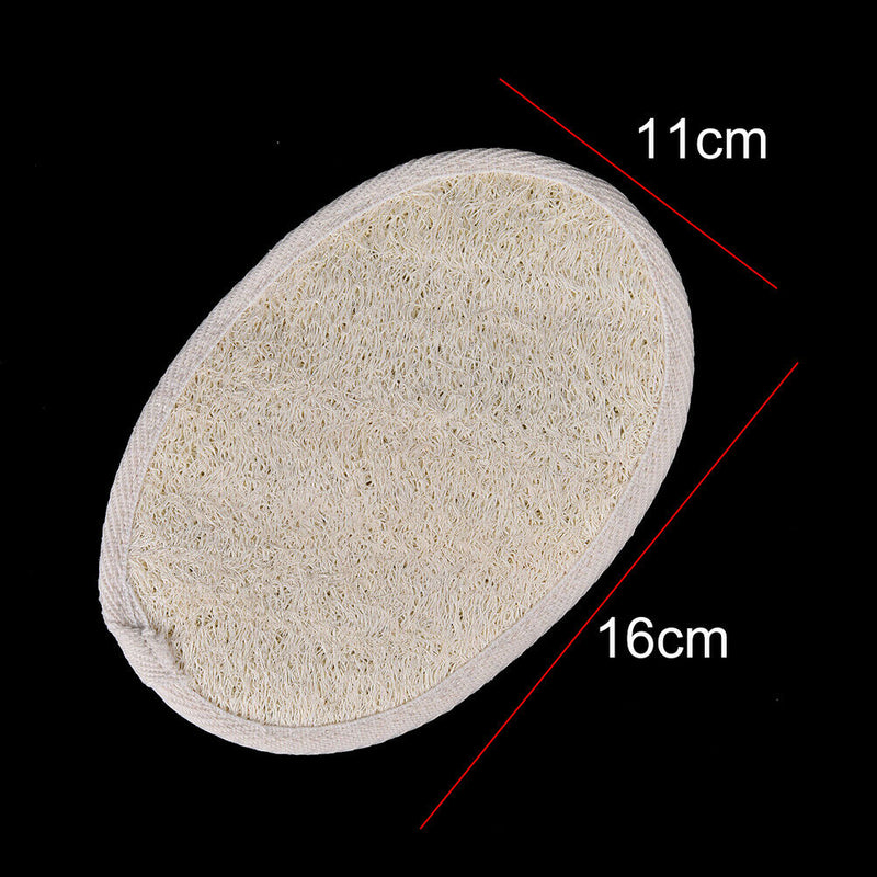 Exfoliating Loofah Pad Natural Cleaning Sponge Scrubber Bath Spa Shower Brush Gw