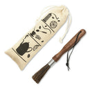 Coffee Grinder Powder Cleaning Brush Coffee Machine Brush Wood Handle Pig B X7F9