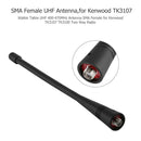 Walkie Talkie UHF 400-470MHz Antenna SMA Female for Kenwood TK3107 TK3100
