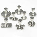 8X Car Glue Pulling Puller Tabs Paintless Dent Hail Repair Removal Tool Alumin%!