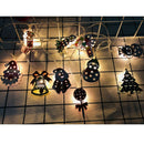Christmas Decoration Snowman LED Garland String Lights Christmas Tree Hanging