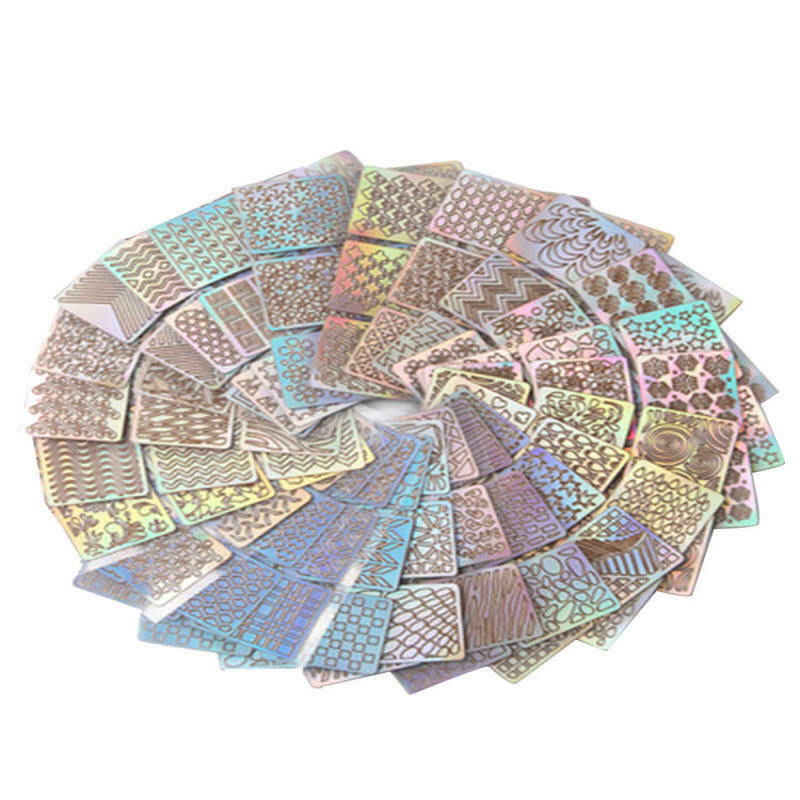 Nail Art Water Transfers Stickers Decals Flowers Print Stamping MZC