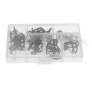 40 X Stainless Steel Fishing Rod Guide Fishing Rod Top Ring Ceramic Ring,