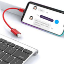 Usb Otg Type C To Usb Adapter Otg Fast Charging Type-C Charger Nylon Braide O8B8