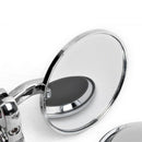 Cnc Motorcycle Moto Bike 7/8Inch 22Mm Handle Bar End Mirrors Collapsible Fo E3P3