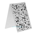 1pc Holiday Fireworks Plastic Embossing Folder For Scrapbook DIY Album Card
