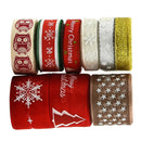 18 Styles CHRISTMAS RIBBON BUNDLES GIFT WRAPPING, WREATH, DECORATIONS, CRAFS