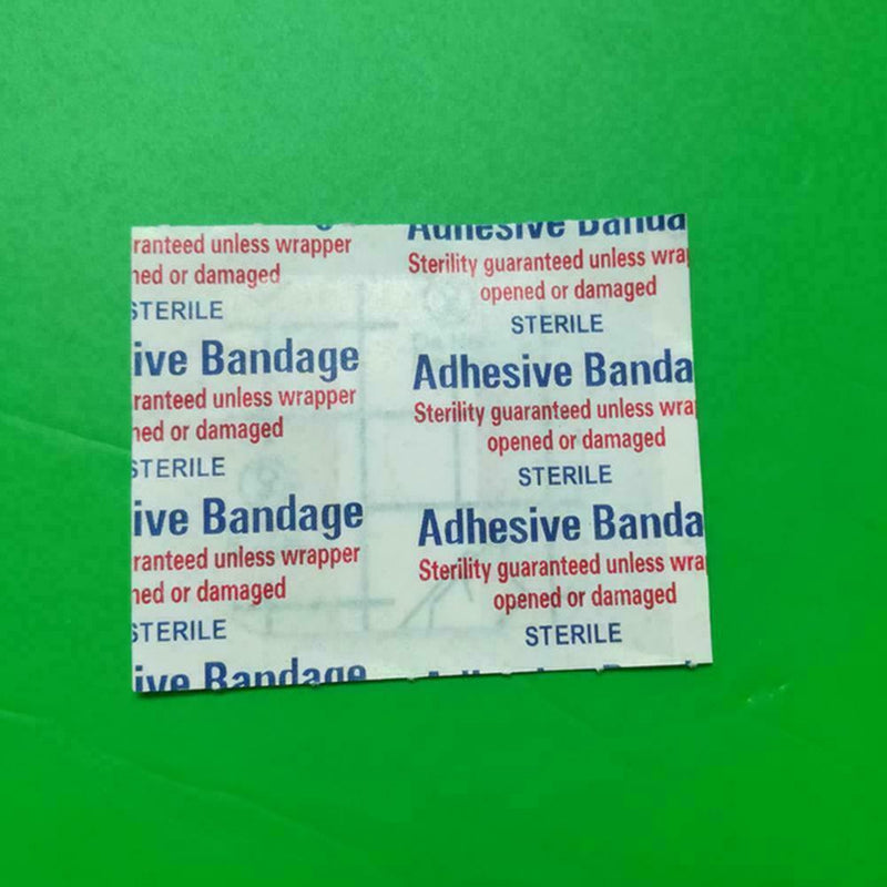 100Pcs Hypoallergenic Non-woven Medical Adhesive Wound-Dressing Bandage Ban Z6H0