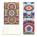 DIY Mandala Special Shaped Diamond Painting 50 Pages A5 Diary Book Notebook