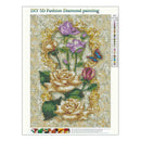 5D Full Drill Diamond Embroidery Painting DIY Flowers Mosaic Cross Stitch