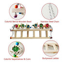 Chicken Ladder Perch Funny Chicken Hens Large Birds Parrots Conure Ladder-B