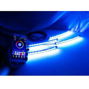 Car Interior Atmosphere Light LED & Remote Control Ambient Lamp 72Led