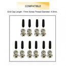 5 Sets Replacement Screws End Caps for Speed Cable Jump Skipping Ropes Cables