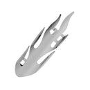 Flame Chrome Exhaust Muffler Pipe Heat Shield Cover Guard Chopper Cruiser