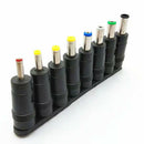 8pcs/set AC DC Power Adapter 2pin Plug Universal Electronics Computer For Laptop