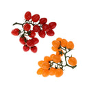 Red &Yellow Artificial Cherry Tomatoes Faux Lifelike Simulation Fruit