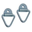 Tie Down Lashing Ring & Cheat Anchor Zinc for Truck Trailers Van Boat Zinc Alloy