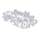 Merry Christmas Cutting  Dies Stencil For DIY Scrapbook Album Paper Card A