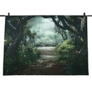7x5ft Castle in Forest Lovers Vinyl Digital Printed Photography Backdrop Pr L7C1