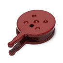 1 Pair Mountain Bike Bicycle Semi-Metallic Red Brake Pads for BB5 Gw