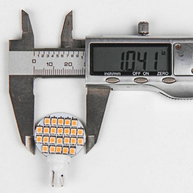 10Pcs Super Bright 4.8w T10 921 624Lumen Car RV Wedge 24SMD LED Light Bulb 12V