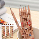 12 pcs Cute Pencil Bon Voyage HB School Novelty Writing Wooden Pencil WYMO