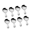8pcs Mini Small Stainless Cute Spoons Tea Spoon Spicy Dessert Spoon 9cm