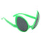 Novelty Alien Party Glasses Fancy Dress Costume Green Frame Gray Lens