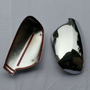 For Peugeot 307 Door Side Wing Mirror Chrome Cover Rear View Cap Accessorie