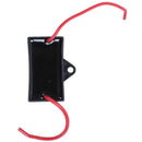 CBB61 15uF AC 450V Rectangle Dual Wire Motor Running Capacitor Black