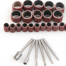 29Pcs Sanding Drum Kit For Dremel Accessories Rotary Tool Nail Drill Bits