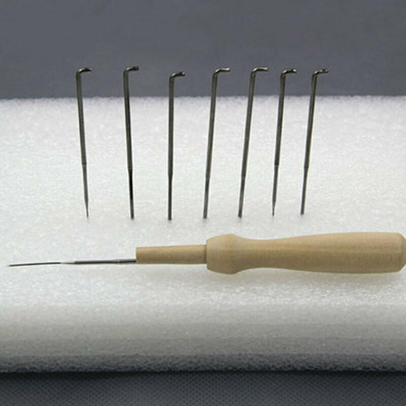 1 set Needle Felting Starter Wool Felt Tool Mat Accessories Craft NeedlE WJS