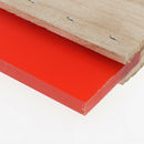 Screen Printing Squeegee Wooden Handle Ink Scraper Scratch Board red 10cm