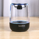 C7 Bluetooth 5.0 Speaker Housing Transparent Acrylic Support  Loudspeaker TF Car