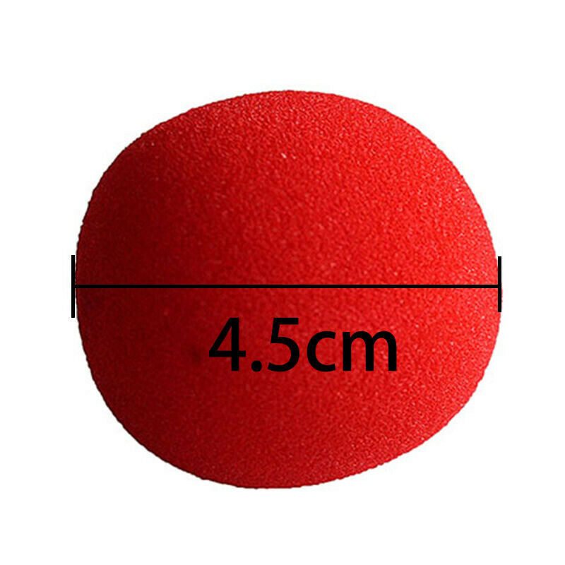 Soft-Sponge Red Balls Close-Up Magic Street Party Trick Magician Prop Ne JNH
