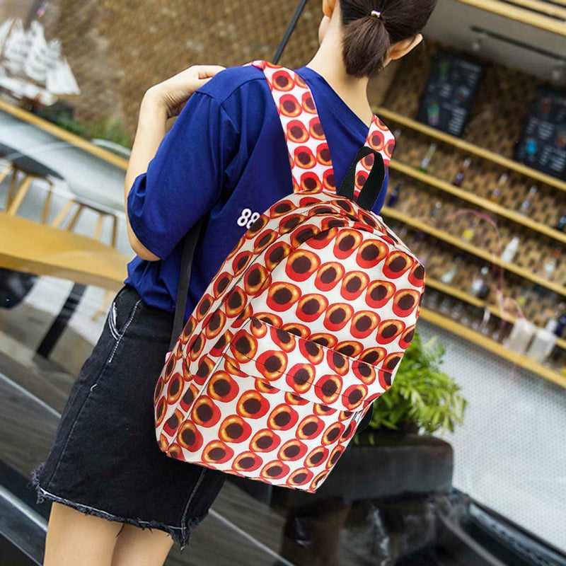 Printing Travel Backpacks Women Nylon Preppy Style Shoulder School Bags
