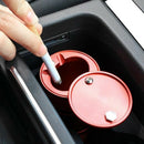 Car Metal Ashtray Portable Smokeless Can Smoke Cup Holder Auto Accessories