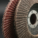 115mm/4.5'' Flap Wheels Grinding Sanding Discs 60 Grit Angle GrindME